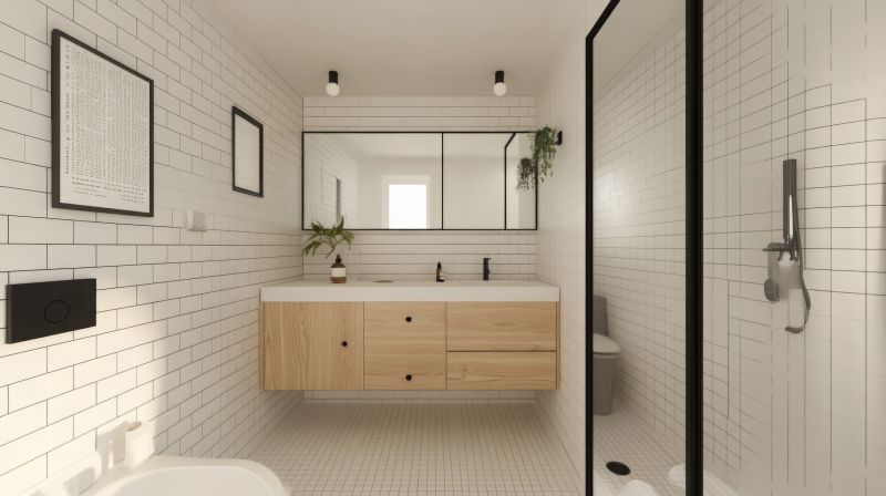 Bathroom vanity with storage